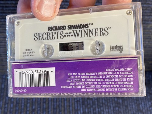 Richard Simmons Audio Cassette Tape "Secrets Of The Winners" NOS - STILL SEALED - Picture 3 of 3