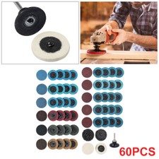 60x Schleifscheiben Schleifpapier F&uuml;r Stabschleifer Druckluft Schleifmaschine