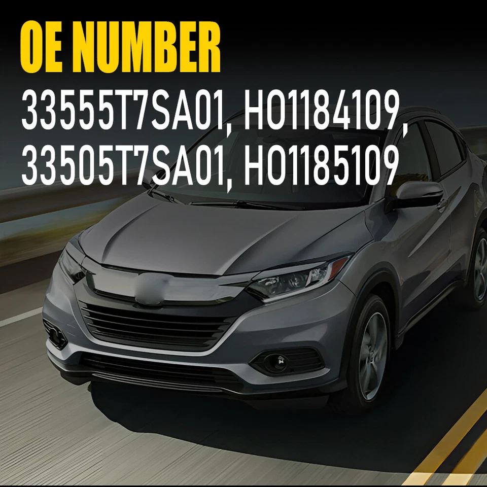 Parachoques reflector trasero 2 piezas para Honda HR-V HRV 2016 2017 2018 2020 2019 2021 2022 Foto 3 de 4