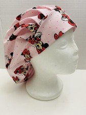surgical cap, bouffant With cordlock-Disney Minnie Mouse