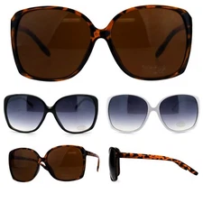 Women's Classic Mod Chic Oversized Butterfly Sunglasses