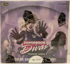 2011 RITTENHOUSE MARVEL DANGEROUS DIVAS TRADING CARDS HOBBY BOX NEW SEALED