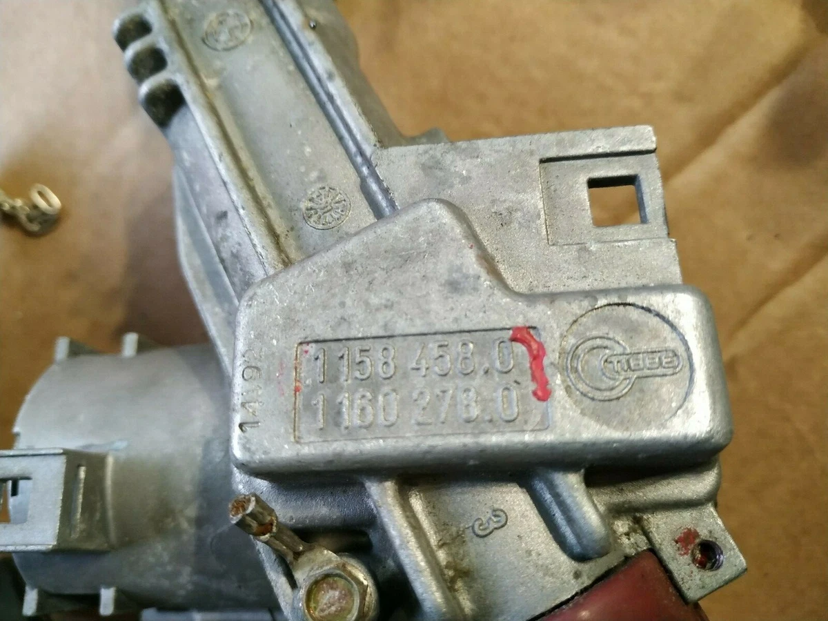 BMW E36 E34 E32 E31 IGNITION SWITCH STEERING LOCK BARREL KEY 