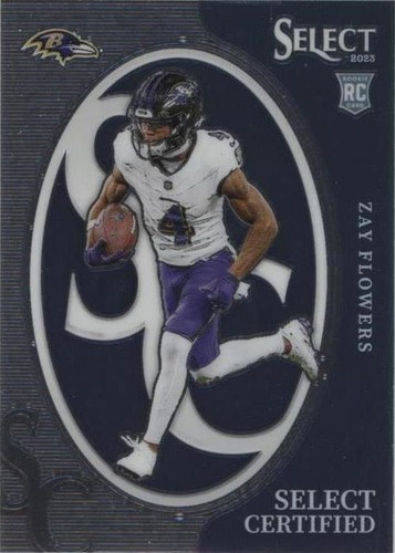 2023 Panini Select - Club Level Neon Green Prizm Die-Cut #201 Zay