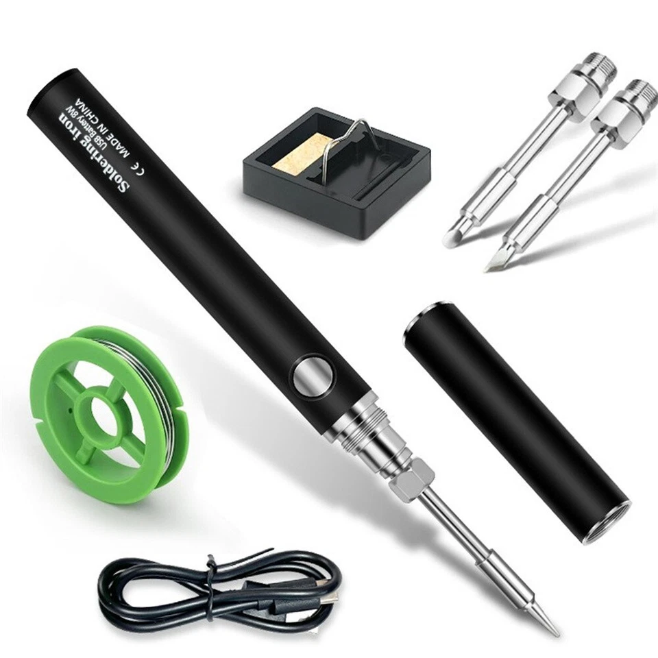 Беспроводной паяльник набор, USB перезаряжаемый портативный беспроводной паяльник - Изображение 2 из 4