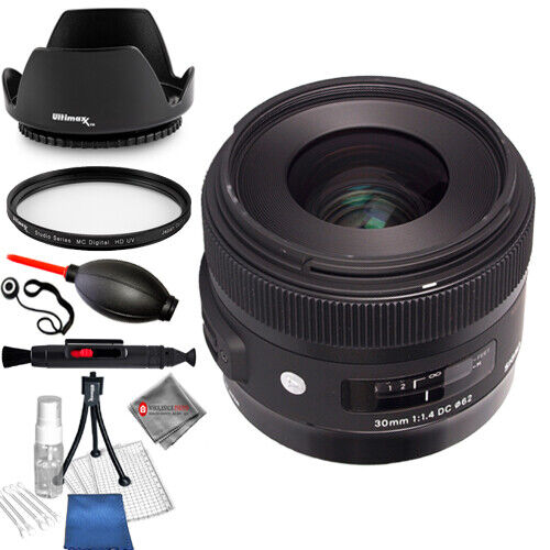Sigma 30mm f/1.4 DC HSM Art Lens for Sony UV Filter Bundle - AUTHORIZED DEALER 85126301620 | eBay