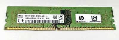 SK Hynix HMAA1GU6CJR6N-XN 8GB DDR4 3200MHz Desktop Ram Memory