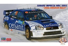 HASEGAWA 1/24 Subaru Impreza WRC 2005 Swedish Rally Plastic Plastic Model