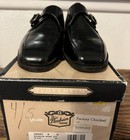 Bronson Monk Florsheim Black Leather Dress Shoes Mens 9D New In Box — photo 2