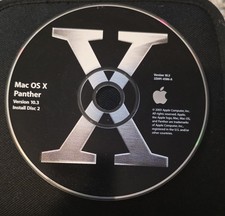 Apple Mac OS X Server 10.3 Panther - Installation Discs
