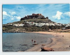 Postcard View of Lindos Rhodes Greece