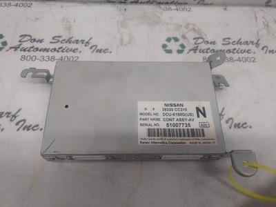 Chassis ECM Information-gps-tv Main Control Dash Monitor Fits 06 MURANO 325114