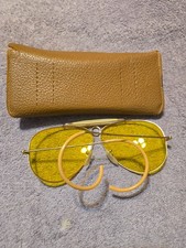 Vintage RAY-BAN B L 1/10 12K GF Kalichrome Shooting Aviator Sunglasses - 62MM