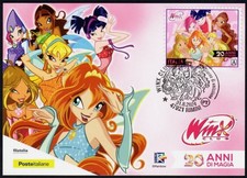 ITALIA_2025 - Le Winx - cartolina con annullo