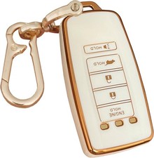TPU for Acura Key Fob Cover with Keychain Keyless Entry Remote Control Key Fit f