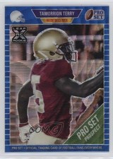 2021 Leaf Pro Set Metal Blue Wave 22/50 Tamorrion Terry #86 0q3