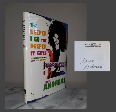 *Signed* THE DEEPER I GO THE DEEPER IT GETS Jamie Andreas HC/DJ Ltd Ed. #404/994