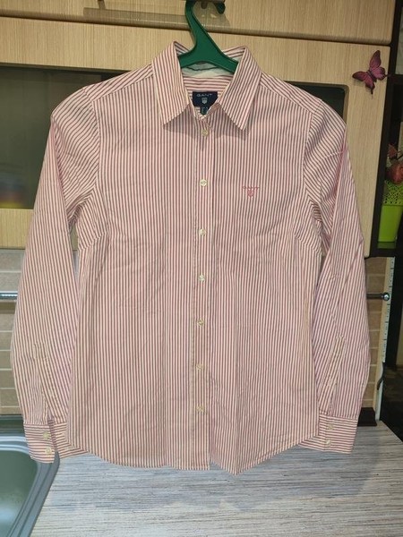 Women Gant Shirt Pink Cotton 34 / XS / 42 #7WMX