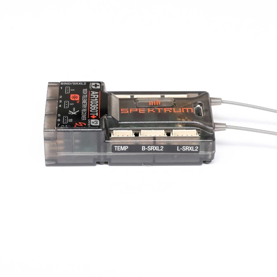AR10360T+ 10 Channel AS3X+ & Safe Telemetry Receiver, SPM-1034 - Image 3 of 4