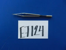 E7124 Micrins MI2007 Microsurgical Curved Scissors 16.5cm Length