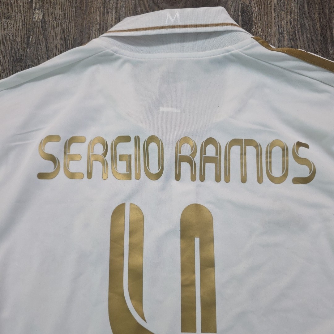 2012 Adidas Real Madrid Home Soccer Jersey Sergio Ramos Men XL