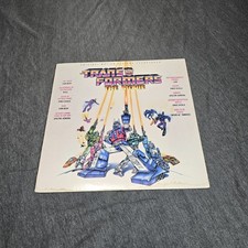 Transformers The Movie LP Original Soundtrack OST 1986 - Scotti Brothers SZ40430