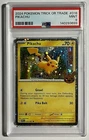 Pikachu 018/091 PSA 9 MINT •x2 SWIRLS• Scarlet & Violet: Trick Or Trade 2024