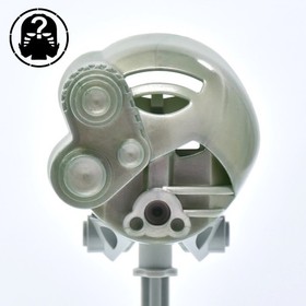 Lego Bionicle - 8536 - Toa Mata of Ice - Kopaka - Complete 2001 Set - Whitened