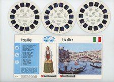Italie / Italy View-Master Packet C-080-F French edition Exc. Cond.