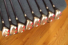 Majek K5S hybrid irons 3-PW regular graphite std length w/headcovers