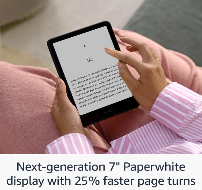 Amazon Kindle Paperwhite (16 GB) – Our fastest Kindle ever, with new 7" glare-fr - Image 2 of 4