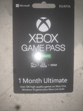 Microsoft Xbox Game Pass Ultimate Code Uk (read Description)