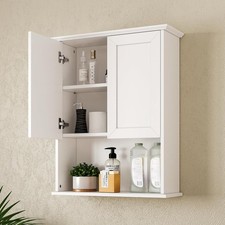 Bathroom Wall Cabinet, Over The Toilet Storage Cabinet, 24x30 Inch Bathroom
