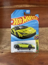 2026 Hot Wheels 16 LAMBORGHINI CENTENARIO ROADSTER GREEN 2/250 Exoticars 1/10