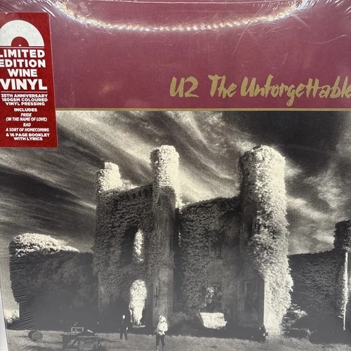 U2 – The Unforgettable Fire LP 2019 SEALED! LTD Edition WINE COLOR! 180g ArtRock