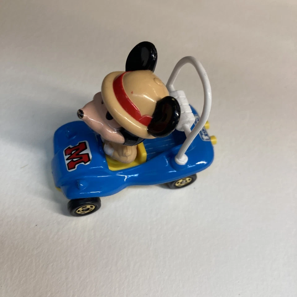 Vintage 1970s Tomy Mickey Mouse Die Cast Dune Buggy Safari Car - Image 2 of 4