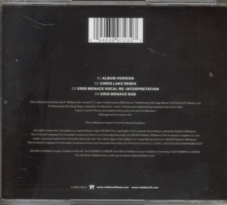 Robbie Williams with Pet Shop Boys - She's Madonna - Bild 2 von 2