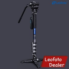 Leofoto MV-324C BV-10 Monopod Carbon Fiber with Case with Fluid Video Head