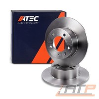 2X Bremsscheibe Ø305 Voll Hinten FÜR Nissan NV400 Opel Movano B Renault Master 3