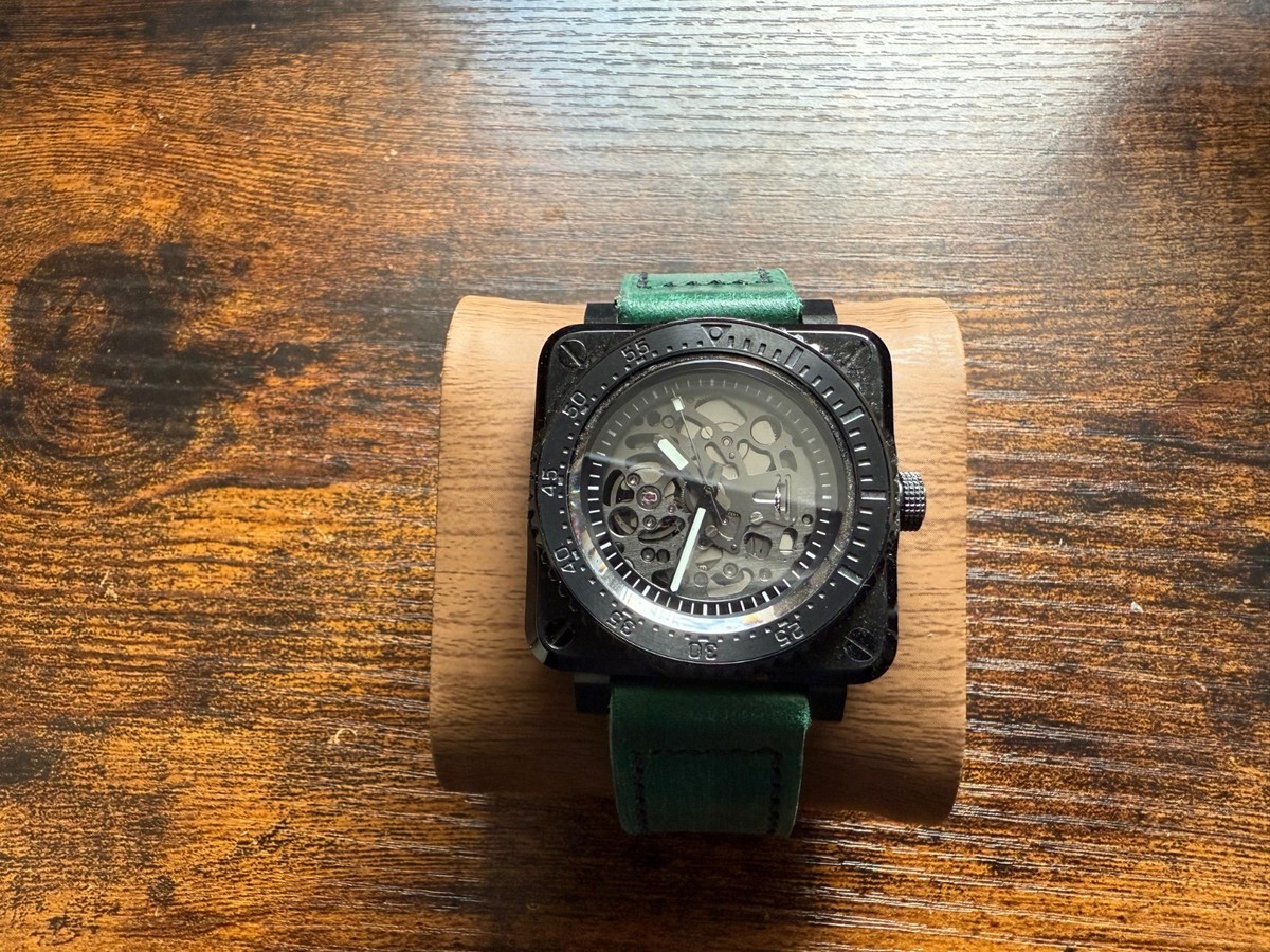 Custom Built Skeleton mod watch Powered by Seiko NH72 automatic | eBay