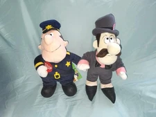 Tagged Prof Hinkle Traffic Cop Frosty The Snowman Vintage 1999 Toy Stuffins Lot