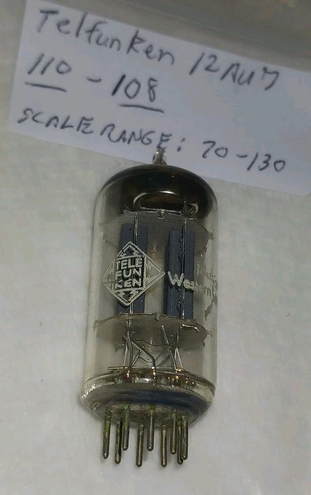 TELEFUNKEN 12Au7 Vintage NOS Tubes for sale - eBay