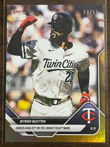 2025 Topps Now 640 Byron Buxton