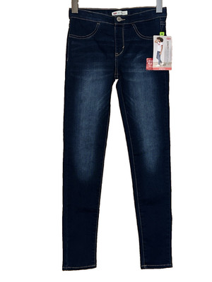 Levi s Jeans Jeggings Mädchen blau Gr. W24 L27 Flex Pull On Skinny Stretch 12+ Jahre