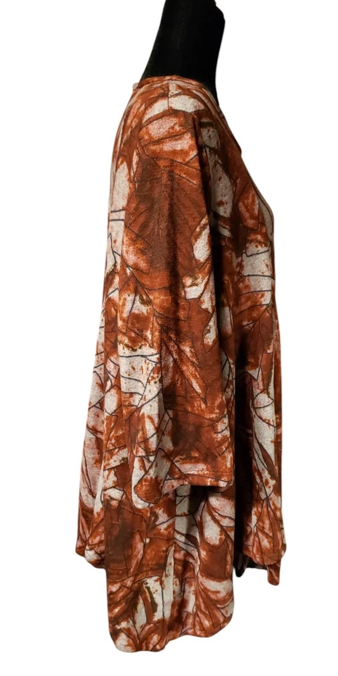 Blusa túnica Dress To Kill Jane Mohr Top OS oversize Lagenlook arte portátil  Foto 2 de 4