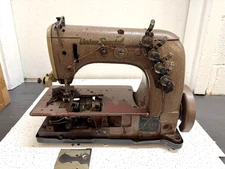 UNION SPECIAL 51400BP  1/4 SPACING 2 NEEDLE CHAINSTCH  INDUSTRIAL SEWING MACHINE