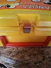 Thermos Peanuts Snoopy Vintage Yellow and Red Thermos Mug Stopper Missing — photo 9