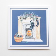Queen Mother's Clothing Guild Charity 10 Fireplace Christmas Cards