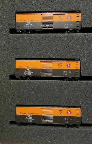 Con-Cor N Scale Special Merchandise "Loader Cars" Basic Set Great Northern #8518 - Picture 7 of 12