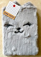 Pep Rally l Fluffy Journal Kittens Faux Fur Hardcover l Lined 80 Pages